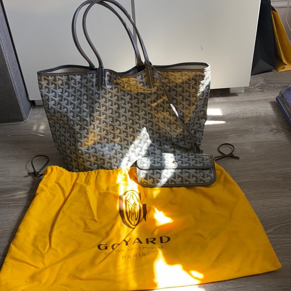 Goyard Tote - Grey
